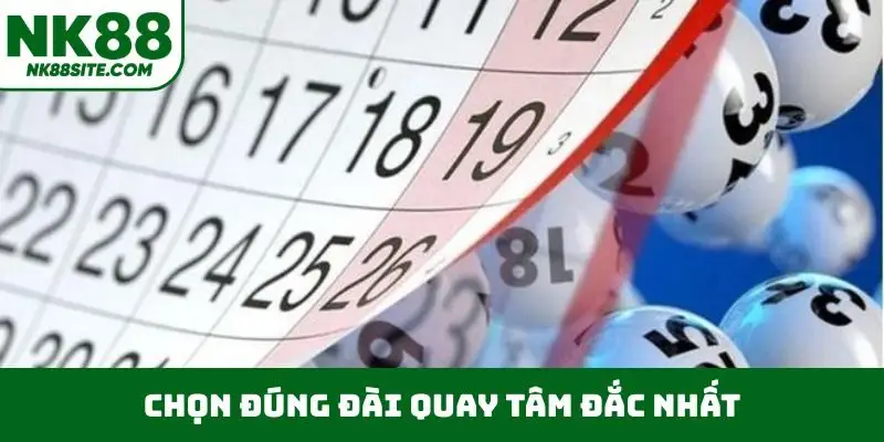 Chọn đúng đài quay tâm đắc nhất